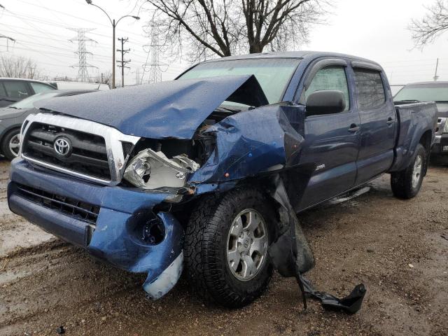 5TEMU52N68Z547992 - 2008 TOYOTA TACOMA DOU BLUE photo 1