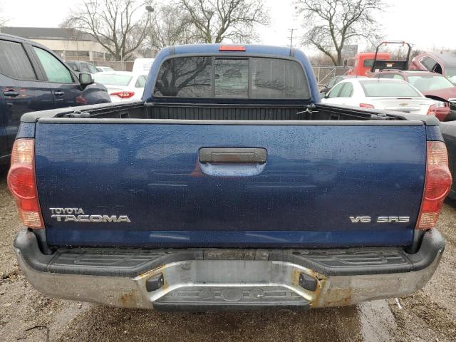 5TEMU52N68Z547992 - 2008 TOYOTA TACOMA DOU BLUE photo 6