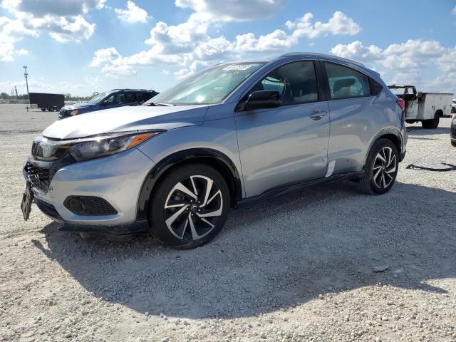 3CZRU6H18KM****** - 2019 HONDA HR-V SPORT SILVER photo 1