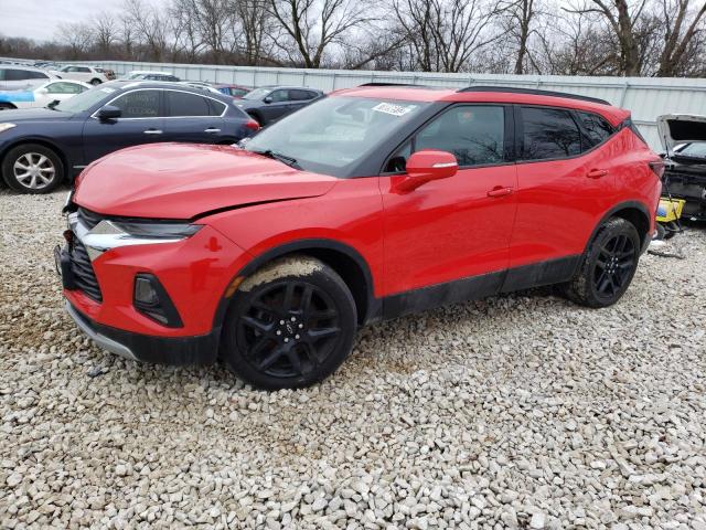 3GNKBHRS4KS612663 - 2019 CHEVROLET BLAZER 3LT RED photo 1