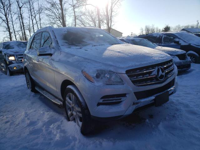 4JGDA5HB7FA617167 - 2015 MERCEDES-BENZ ML350 SILVER photo 4