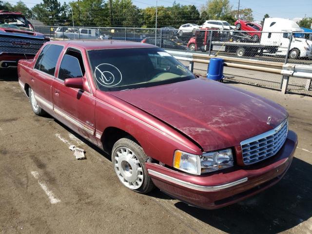 1G6KD54Y1WU752806 - 1998 CADILLAC DEVILLE RED photo 1