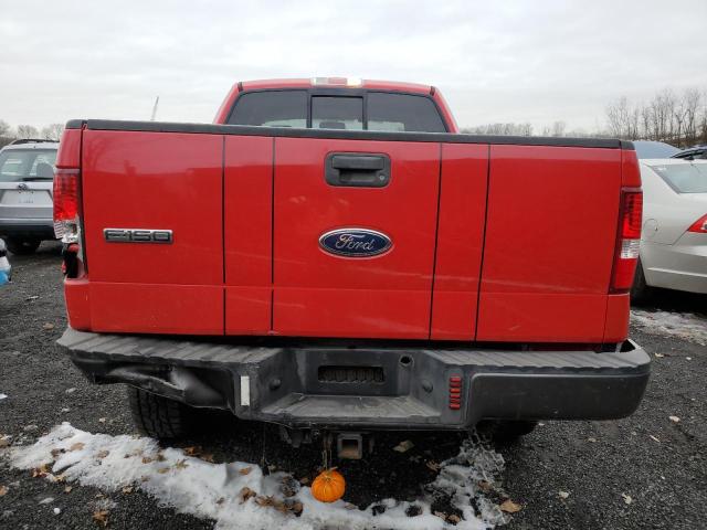 1FTPX14595N****** - 2005 FORD F-150 RED photo 6