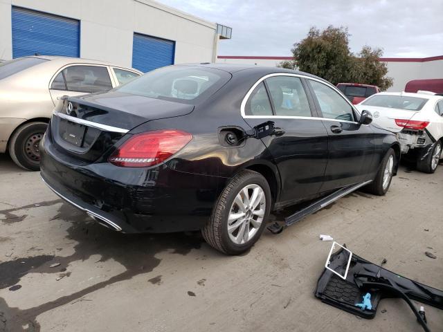 55SWF8EB4KU316358 - 2019 MERCEDES-BENZ C 300 4MAT BLACK photo 3