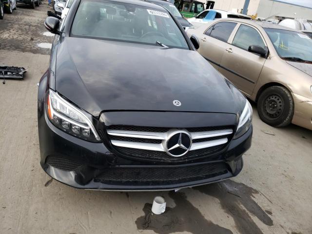 55SWF8EB4KU316358 - 2019 MERCEDES-BENZ C 300 4MAT BLACK photo 5