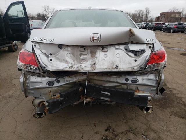 1HGCP3F82CA****** - 2012 HONDA ACCORD EXL SILVER photo 6