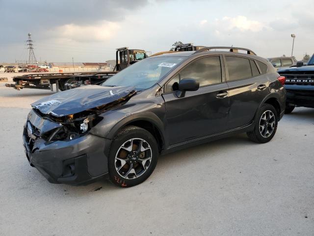 JF2GTABC2L8229029 - 2020 SUBARU CROSSTREK GRAY photo 1