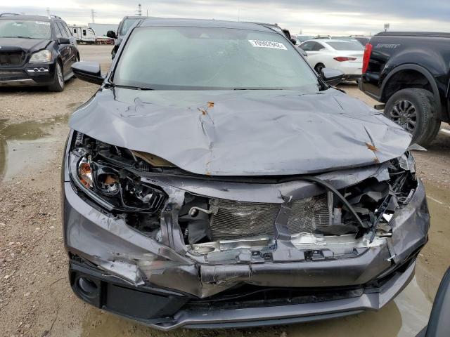 2HGFC2F83LH588715 - 2020 HONDA CIVIC SPOR GRAY photo 5