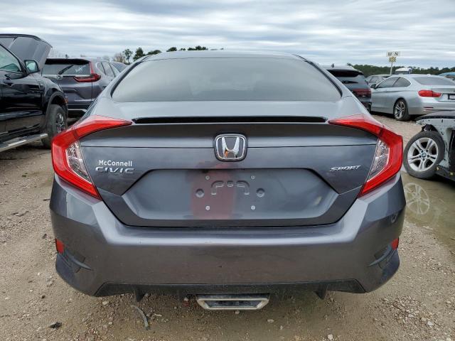 2HGFC2F83LH588715 - 2020 HONDA CIVIC SPOR GRAY photo 6