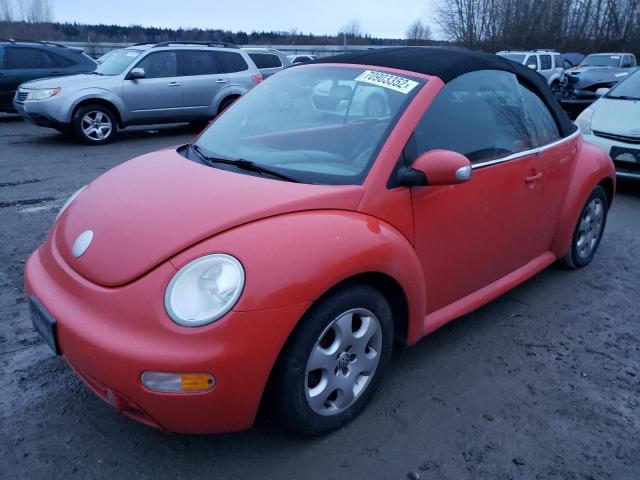 3VWCK21Y03M315662 - 2003 VOLKSWAGEN NEW BEETLE ORANGE photo 1