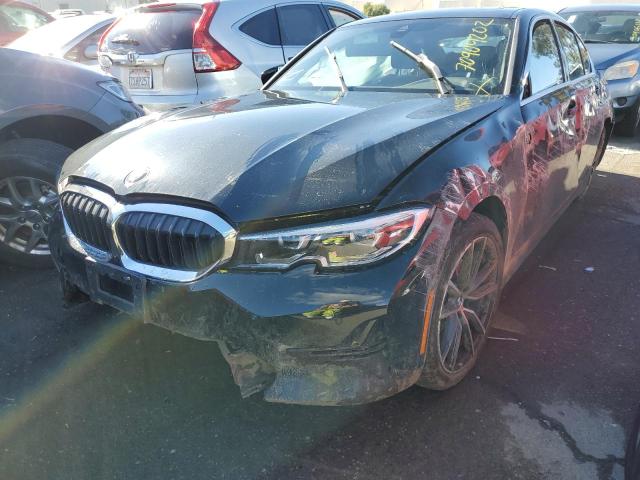 WBA5R1C50KAK08527 - 2019 BMW 330I BLUE photo 1