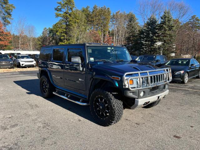 5GRGN23868H106512 - 2008 HUMMER H2 BLUE photo 2