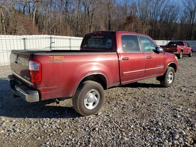 5TBDT44186S519671 - 2006 TOYOTA TUNDRA DOU MAROON photo 3