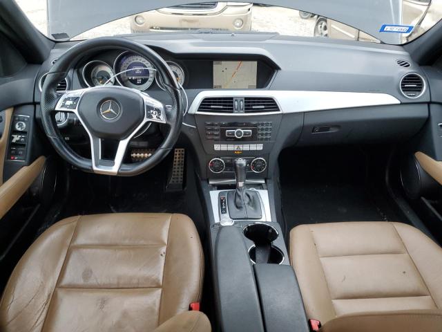 WDDGF4HBXDA849567 - 2013 MERCEDES-BENZ C 250 BLACK photo 8