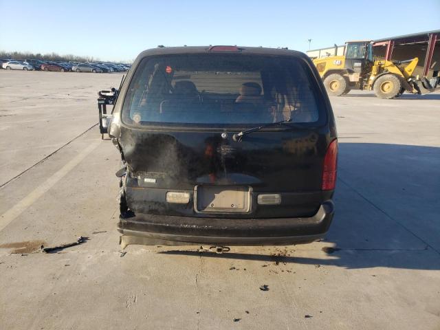 4N2DN11W6PD801303 - 1993 NISSAN QUEST BLACK photo 6