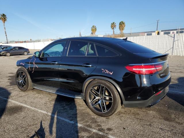 4JGED6EB1KA144348 - 2019 MERCEDES-BENZ GLE COUPE BLACK photo 2