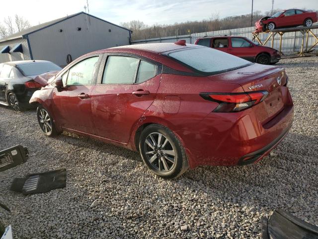 3N1CN8EV1LL891234 - 2020 NISSAN VERSA SV RED photo 2