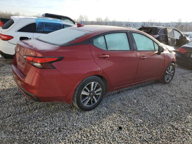 3N1CN8EV1LL891234 - 2020 NISSAN VERSA SV RED photo 3