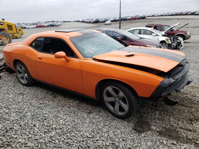 2C3CDYAG5CH131263 - 2012 DODGE CHALLENGER ORANGE photo 1