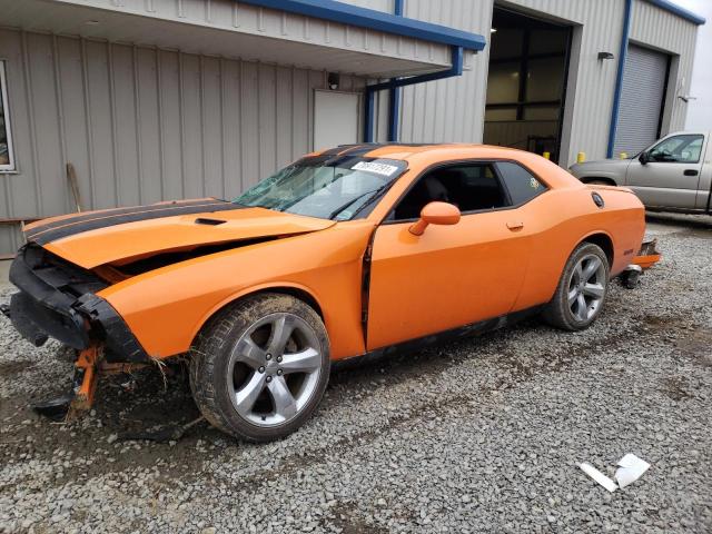 2C3CDYAG5CH131263 - 2012 DODGE CHALLENGER ORANGE photo 2