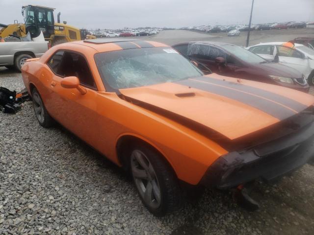 2C3CDYAG5CH131263 - 2012 DODGE CHALLENGER ORANGE photo 9