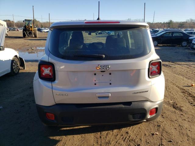 ZACNJBABXLPL39987 - 2020 JEEP RENEGADE S SILVER photo 6