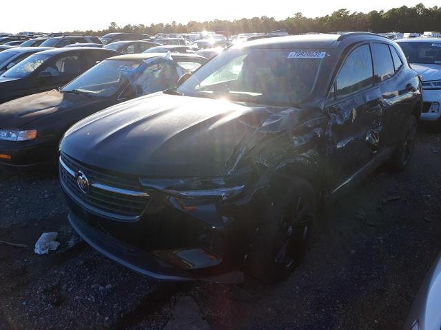 LRBFZNR47ND047687 - 2022 BUICK ENVISION E BLACK photo 2