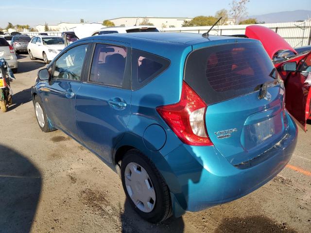 3N1CE2CP0EL405551 - 2014 NISSAN VERSA NOTE BLUE photo 2