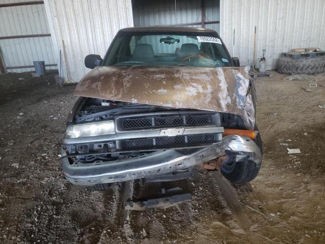 1GCCS19X538139821 - 2003 CHEVROLET PICK UP BROWN photo 5