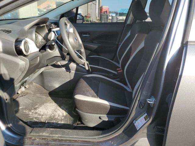 3N1CN8EV8ML861343 - 2021 NISSAN VERSA SV GRAY photo 7