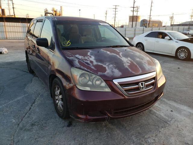 5FNRL38277B102798 - 2007 HONDA ODYSSEY LX MAROON photo 4