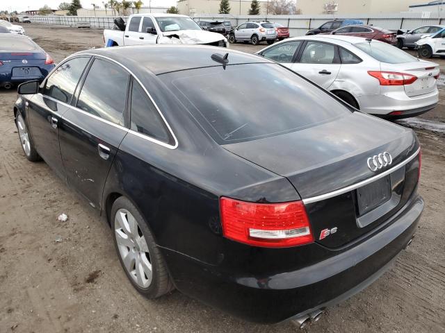 WAUAH74F56N098682 - 2006 AUDI A6 3.2 BLACK photo 2