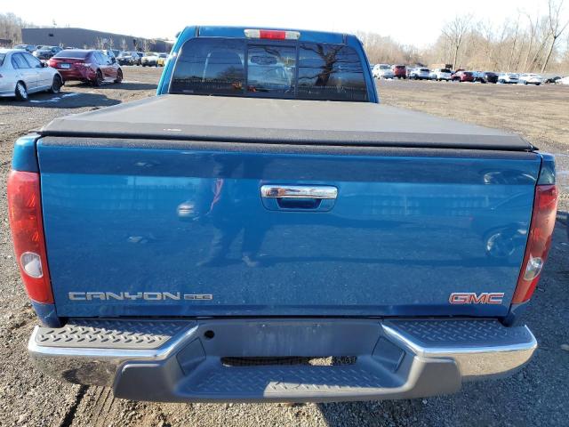 1GTE5MF98C8115097 - 2012 GMC CANYON SLE BLUE photo 6