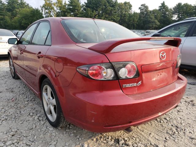 1YVHP80C975M22959 - 2007 MAZDA 6 I RED photo 3