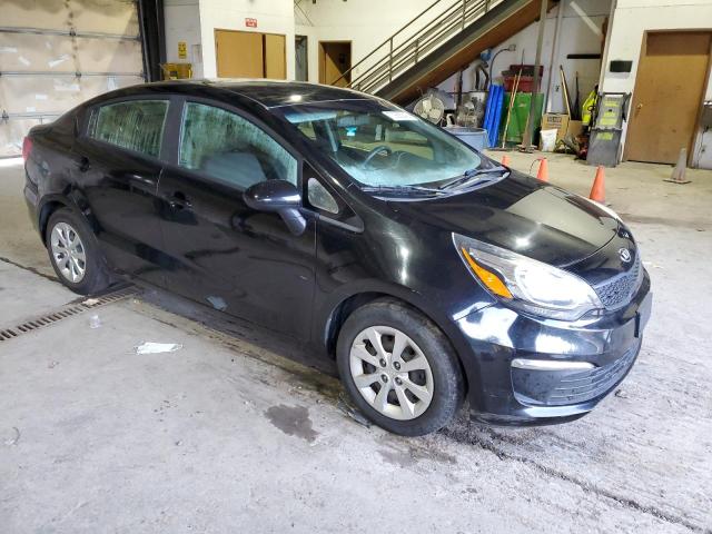 KNADM4A30H6015092 - 2017 KIA RIO LX BLACK photo 4