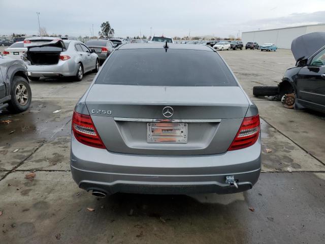 WDDGF4HB5CR212263 - 2012 MERCEDES-BENZ C 250 GRAY photo 6