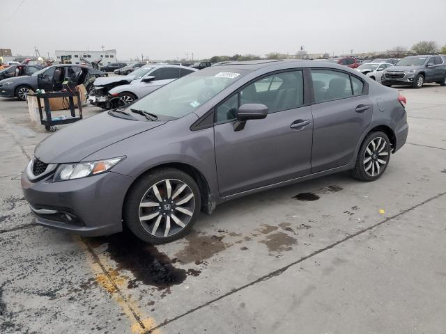 2HGFB2F99FH552379 - 2015 HONDA CIVIC EXL 灰色 照片 1