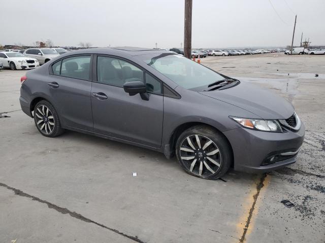 2HGFB2F99FH552379 - 2015 HONDA CIVIC EXL 灰色 照片 4