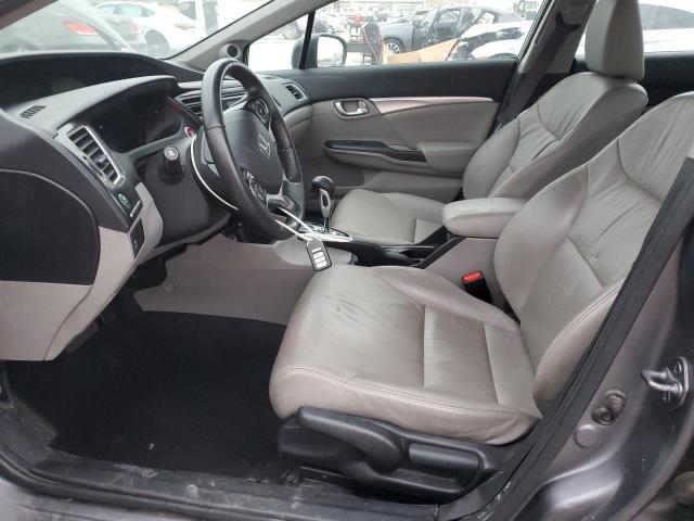 2HGFB2F99FH552379 - 2015 HONDA CIVIC EXL 灰色 照片 7
