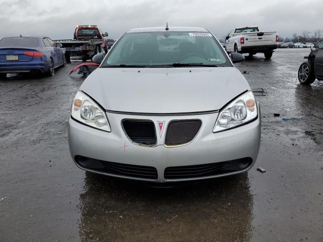 1G2ZF57B484****** - 2008 PONTIAC G6 VALUE L SILVER photo 5