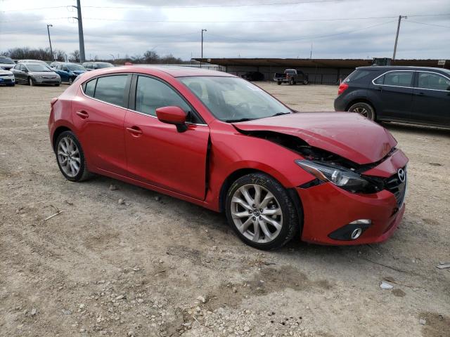 JM1BM1M37E1189576 - 2014 MAZDA 3 GRAND TO RED photo 4