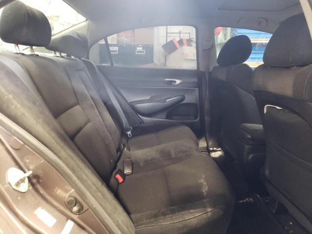 2HGFA1F67BH001798 - 2011 HONDA CIVIC LX-S Коричневый фото 10