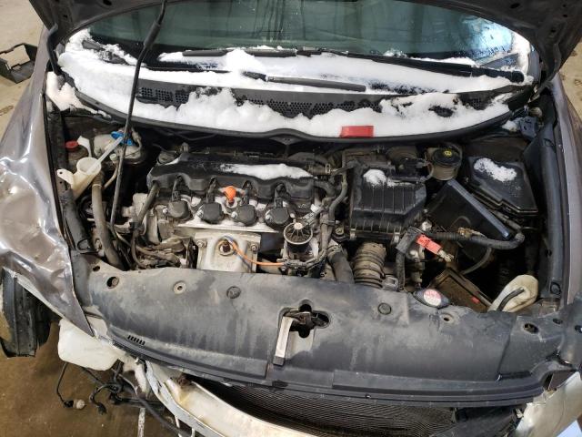 2HGFA1F67BH001798 - 2011 HONDA CIVIC LX-S Коричневый фото 11