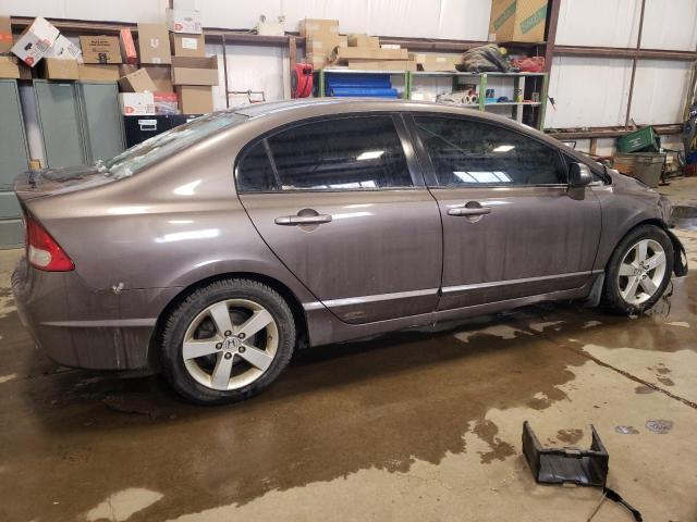 2HGFA1F67BH001798 - 2011 HONDA CIVIC LX-S Коричневый фото 3