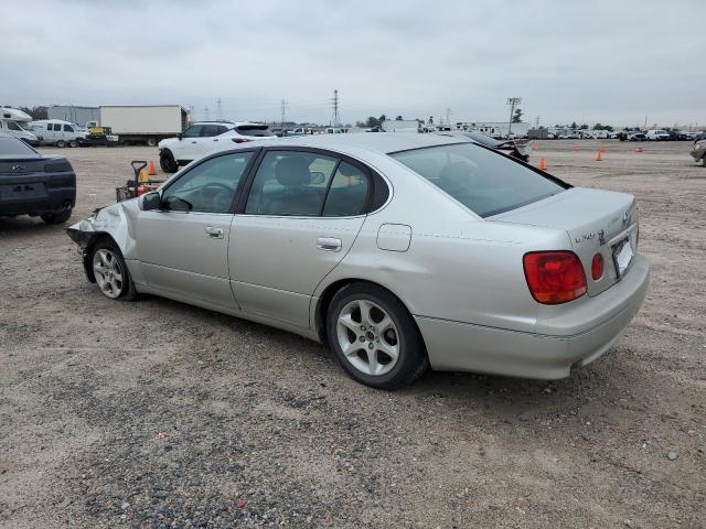 JT8BD69SX20170887 - 2002 LEXUS GS 300 SILVER photo 2