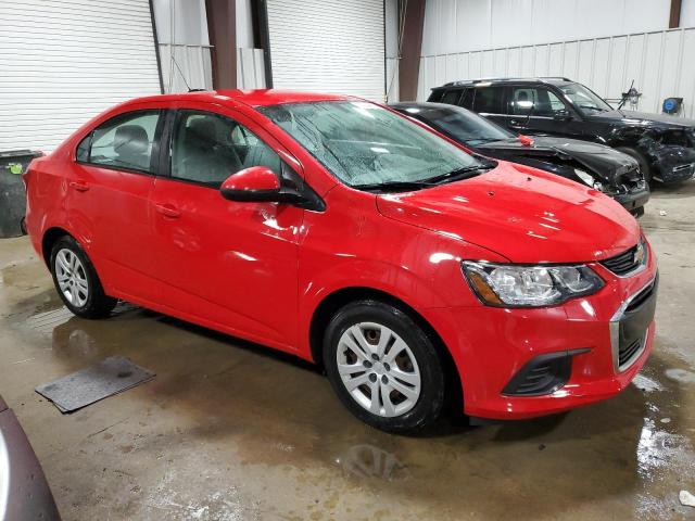 1G1JB5SG0J4137495 - 2018 CHEVROLET SONIC LS RED photo 4