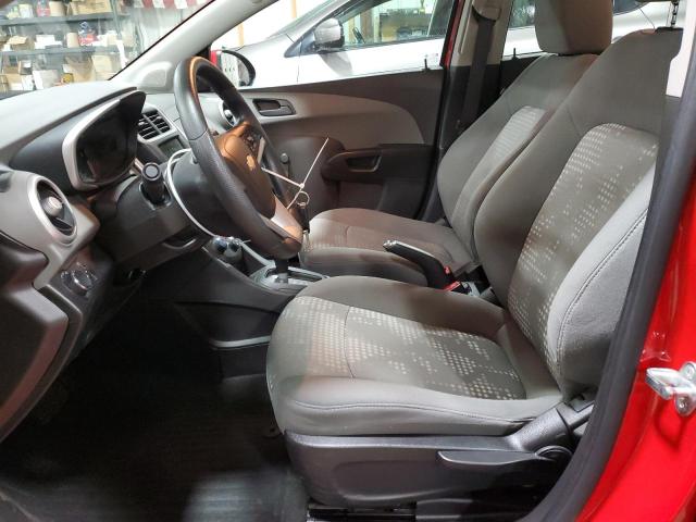 1G1JB5SG0J4137495 - 2018 CHEVROLET SONIC LS RED photo 7