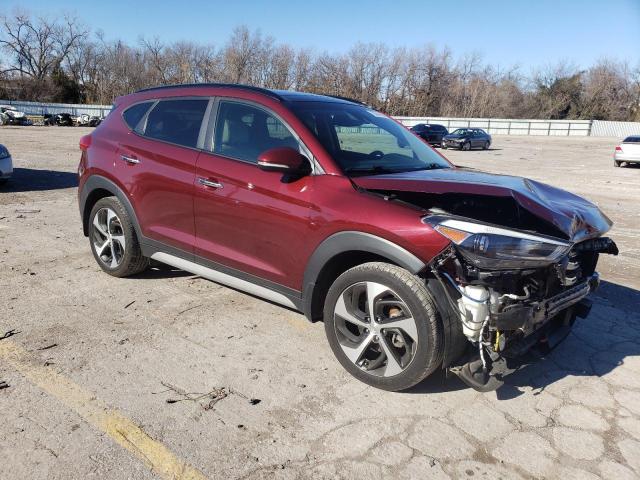 KM8J3CA22JU610324 - 2018 HYUNDAI TUCSON VAL MAROON photo 4