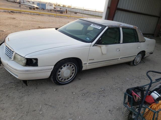 1G6KD54Y6WU717226 - 1998 CADILLAC DEVILLE WHITE photo 1