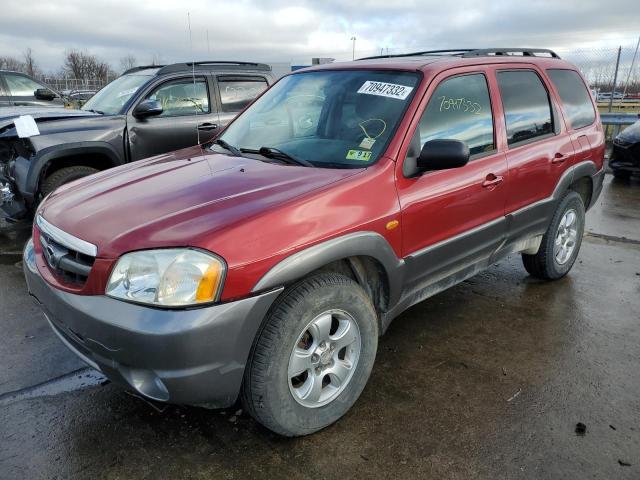 4F2YZ94103KM55309 - 2003 MAZDA TRIBUTE LX RED photo 1